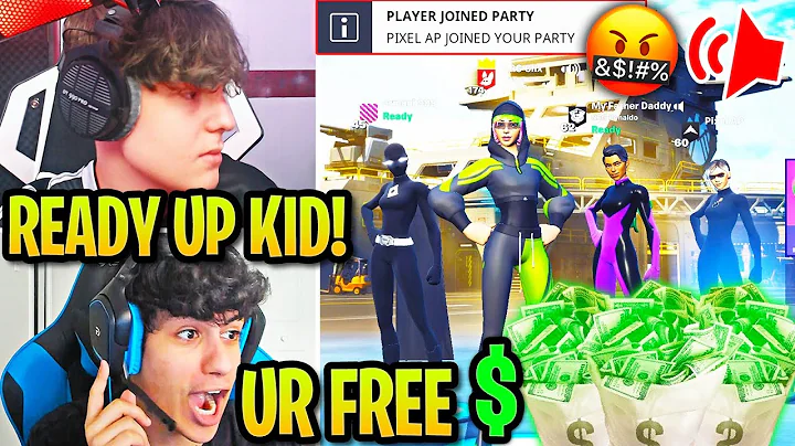 Clix & Ronaldo Put TOXIC Creative Kids in Place after Randomly Challenged to 2v2 Wager! (Fortnite)