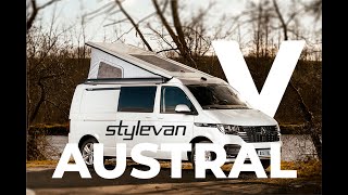 Le van 5 places hors du commun : Stylevan AUSTRAL V • VANTOUR