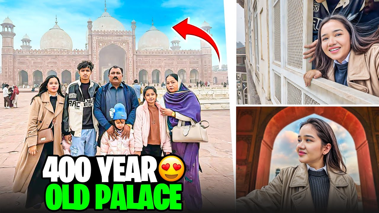 Shahi qila 400 year old  | mera new look | Sitara yaseen 