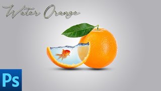 Water Orange Splash Effect In Photoshop || Photo Manipulation Tutorial