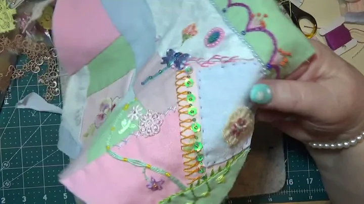 #Slow# stitching# on UFO Crazy#Patchwork P2