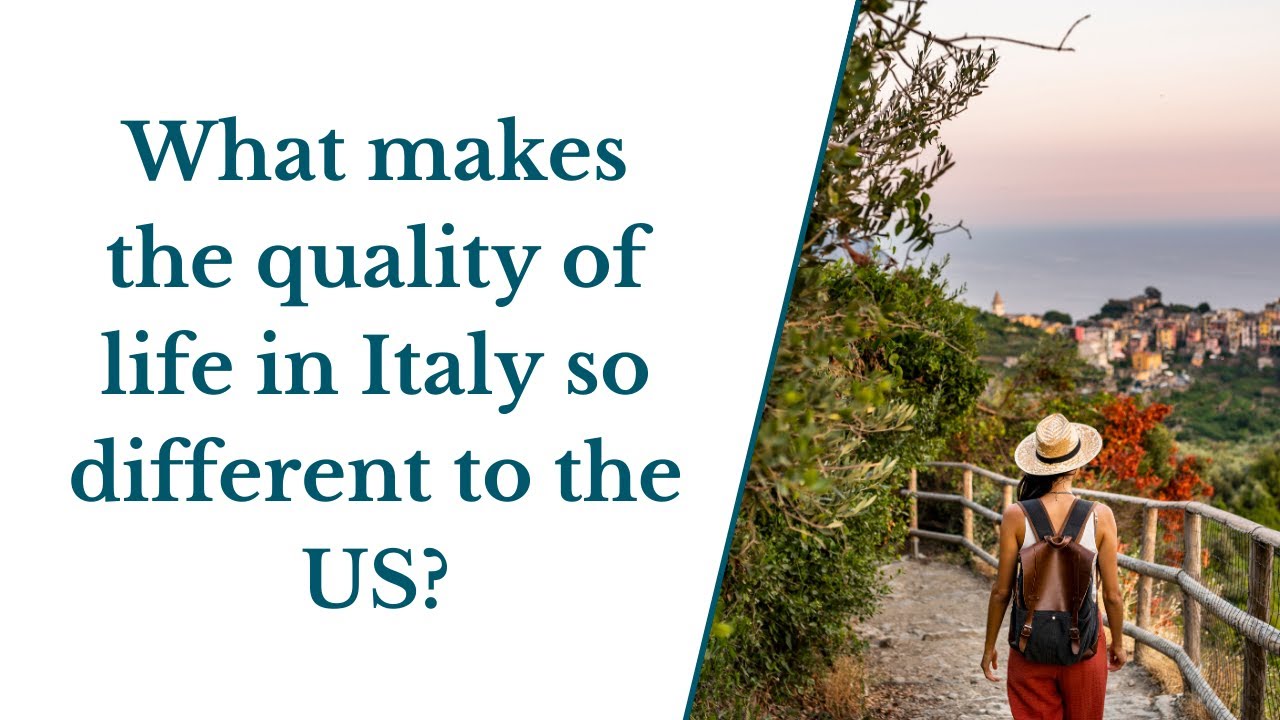 Why Do Italians Live So Long Compared To Americans from A Retiree 