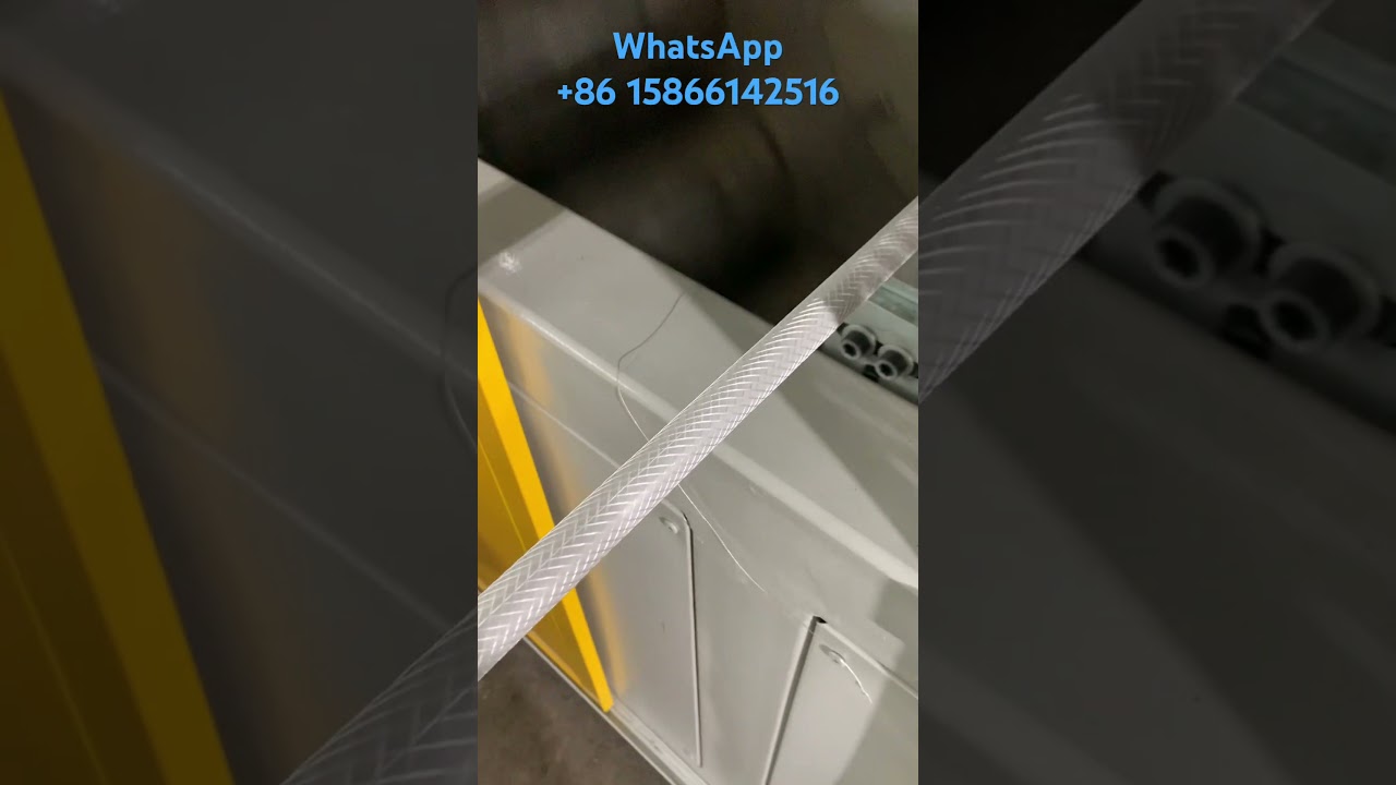 PVC garden water hose machine testing