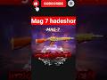 MAG-7 One Tap Headshot 😱🔥 | Free Fire Insane Gameplay | Close Range King 💀