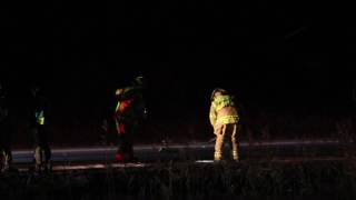 car vs semi with injuries