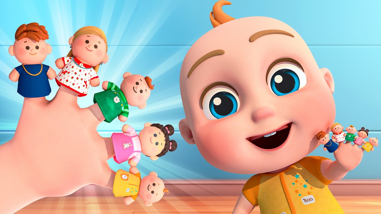 フィンガーファミリ | ソング - 新生児の歌 | Finger Family Song | 子供の歌と童謡 | こどものうた | Pulka - 子どもの童謡