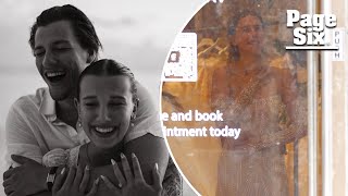 Millie Bobby Brown fuels rumors of second wedding while dress shopping