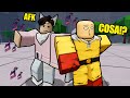 Mi FINGO AFK Su ROBLOX Strongest Battleground
