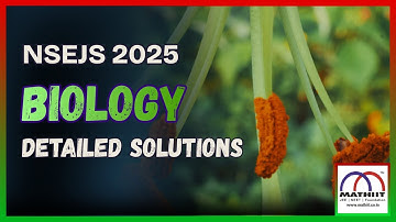 NSEJS BIOLOGY-2025 (Paper Discussion)