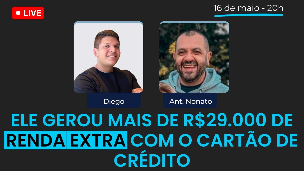 R$29.000,00 DE RENDA EXTRA COM O CARTÃO DE CRÉDITO