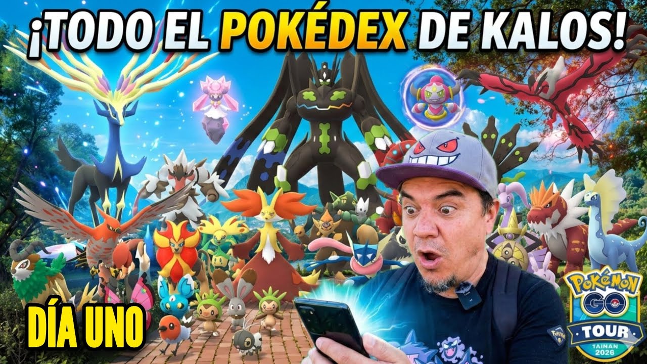 ​¿EL MEJOR EVENTO DE LA HISTORIA? 🌍 Día 1 del GO Tour Kalos fue una locura total
