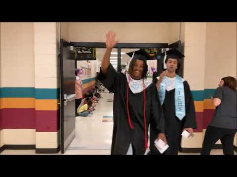 2023 Senior Walk at Telfair County Elementary School