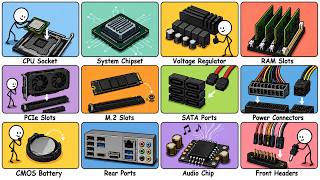 Every motherboard component explained in 15 Minutes