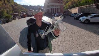 Brand new DJI Phantom 4 Pro V2 drops dead out of the sky on parking lot on 1st flight