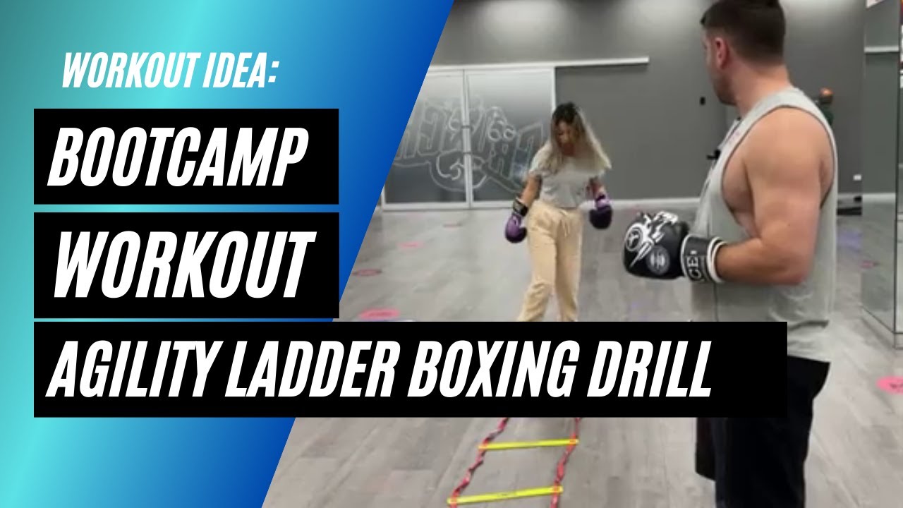 Bootcamp Workout Agility Ladder Boxing Drill 🥊 YouTube