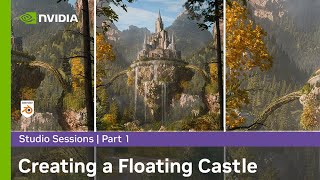 Creating a Floating Castle in Blender & Photoshop w/ Sweeper3D Part 1: Setting up the Castle