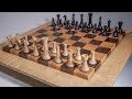 Woodturning a Modern Chess Set