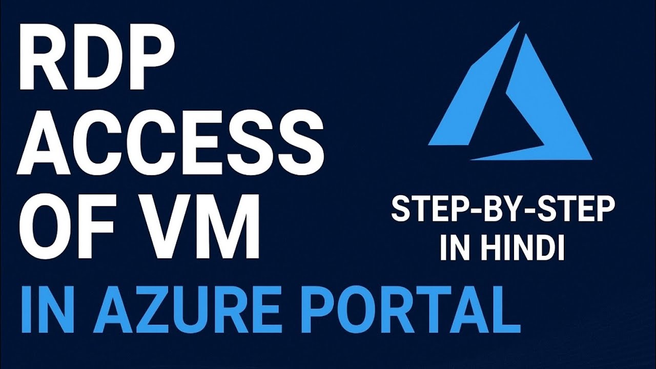 RDP Access of Azure VM 🔥 | Connect Virtual Machine in Azure Portal ...