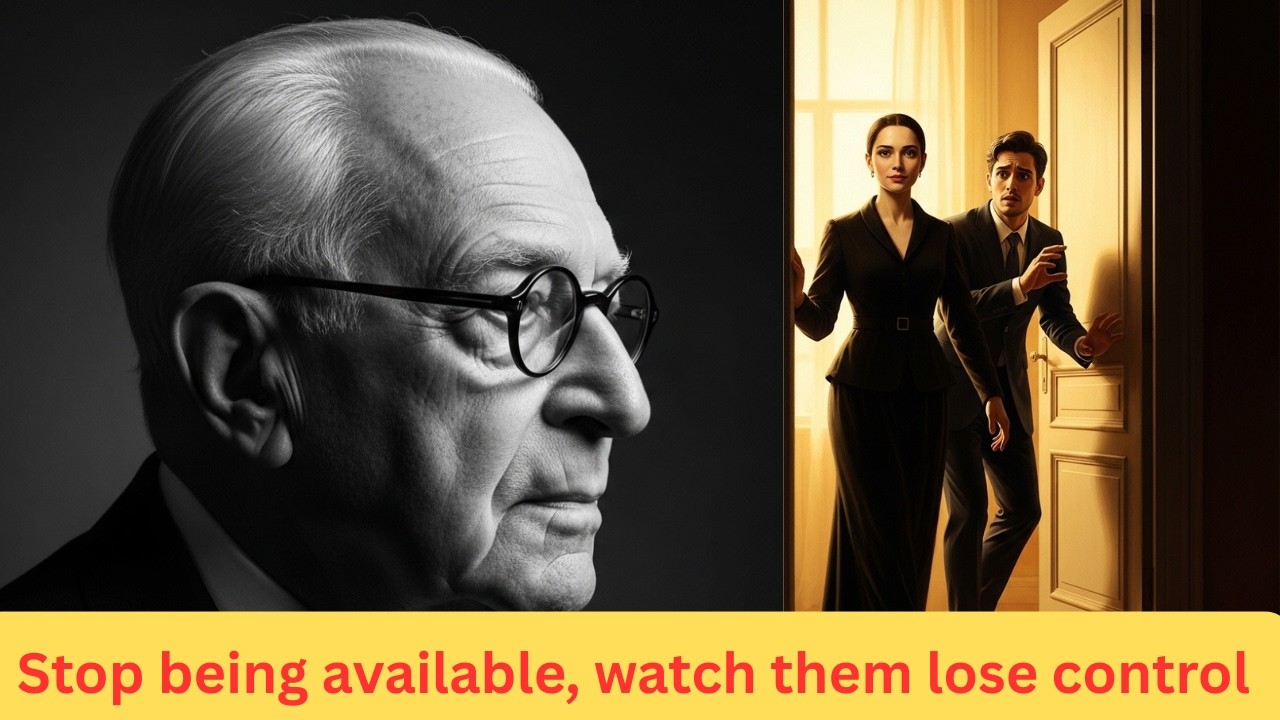 When You Stop Being Available, They Panic | Carl Jung