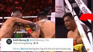 FIGHTERS REACT TO MARIO BARRIOS WIN OVER FABIAN MAIDANA | BARRIOS VS MAIDANA REACTIONS