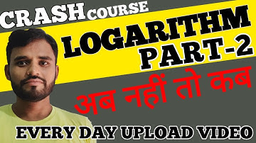 Logarithm polytechnic Exam 2020 best concept on youtube part 2