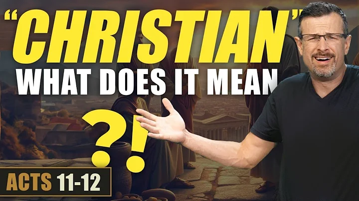 Acts 11-12: The Origins of the Word "Christian" - The REAL Meaning of the Book of Acts - Jim Staley