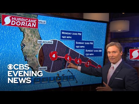 Hurricane Dorian could strike as a Category 4 storm