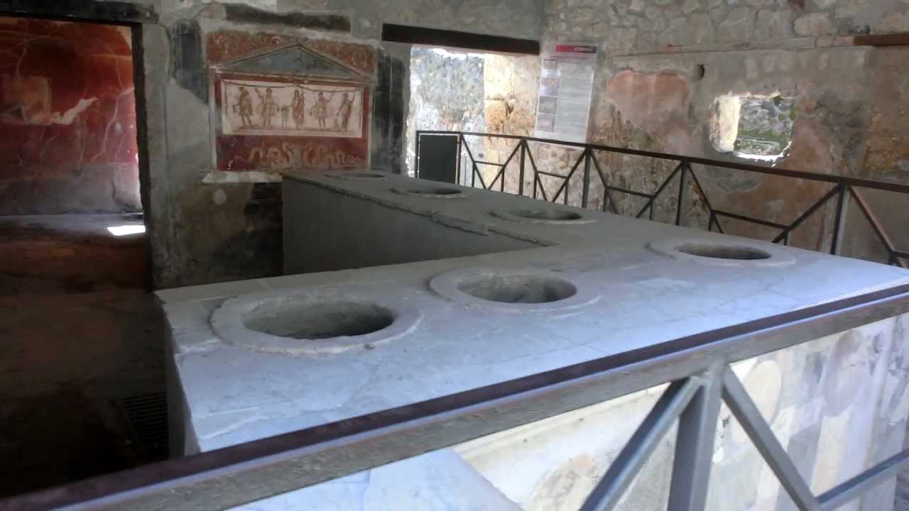 Pompeii Ancient Snack Bar Of The Roman Empire The Thermopolia