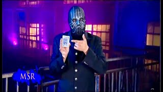 HOLE Y CARD TRICK, MASKED MAN!