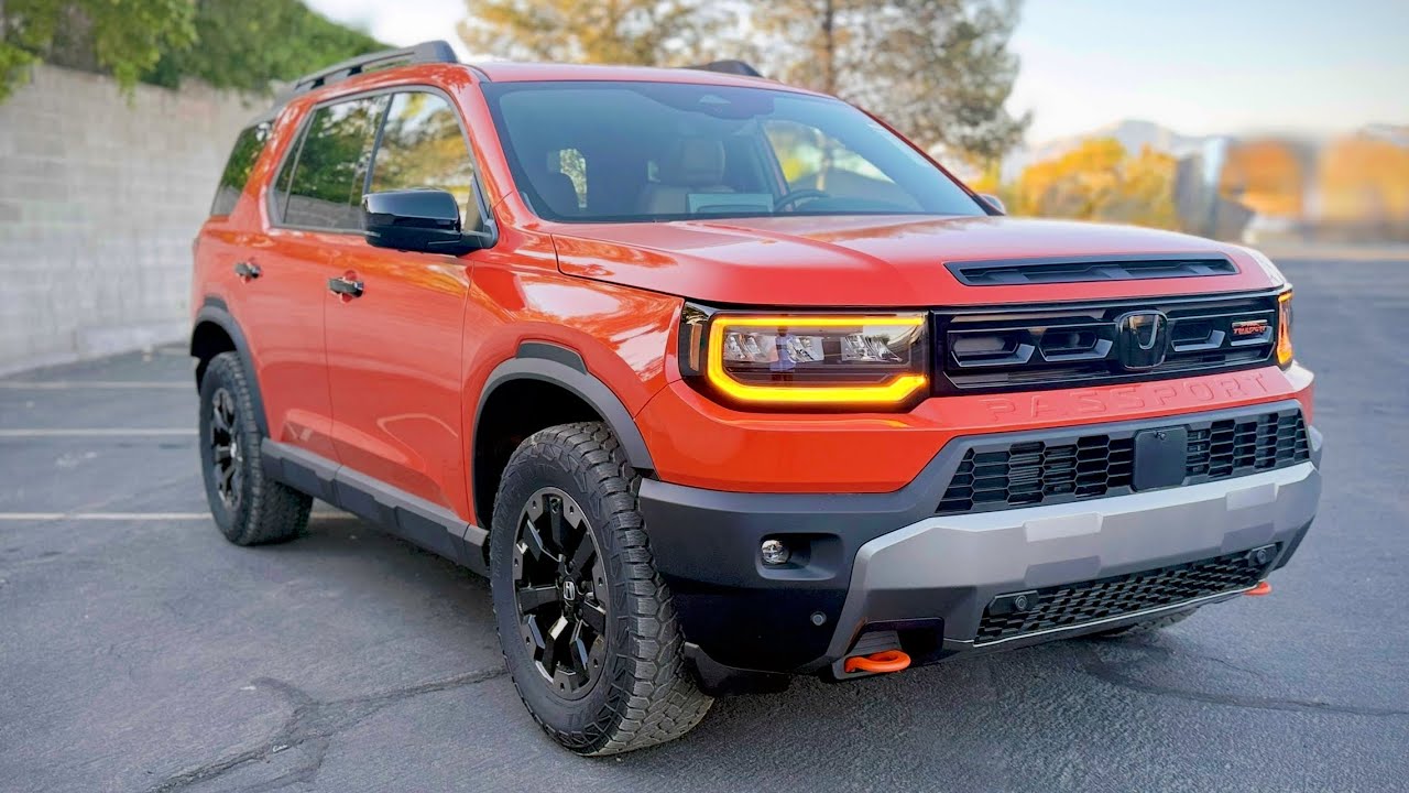 2026 Honda Passport TrailSport Elite Walkaround | Orange Exterior