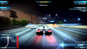 NFS Most Wanted 2012: "Trail Blazer" 1:02.96 / 1:03.08 - Venom GT, Agera R, & Veyron SS