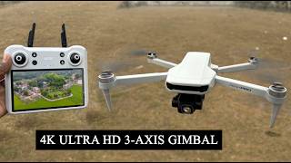 BEST drone 4DRC F15 4K Drone 3-Axis Gimbal GPS 5G WIFI Quadcopter Touch Screen Remote Control