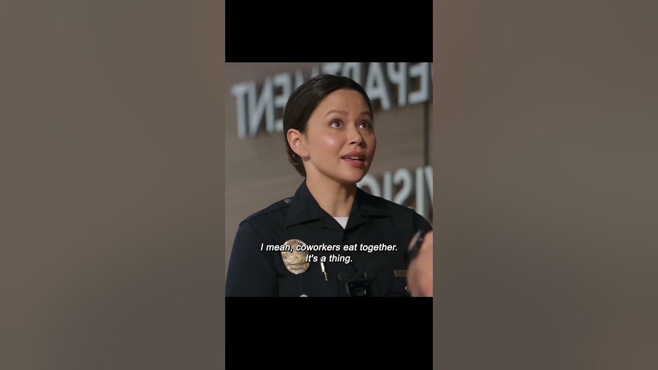 The cop’s hidden agenda is nearly exposed by the sheriff therookie