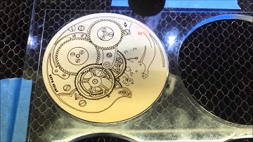 A History of Time -  Vector & Raster Laser Engraved Drink Coasters