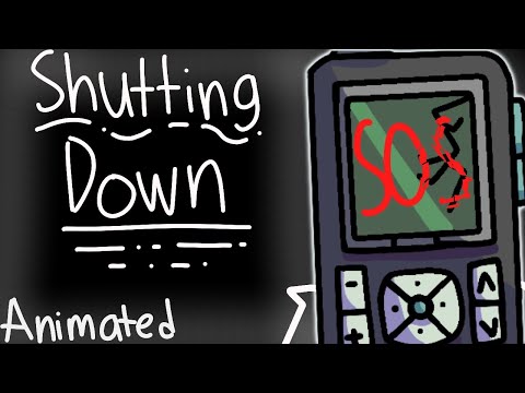 Shutting Down Robot Animation