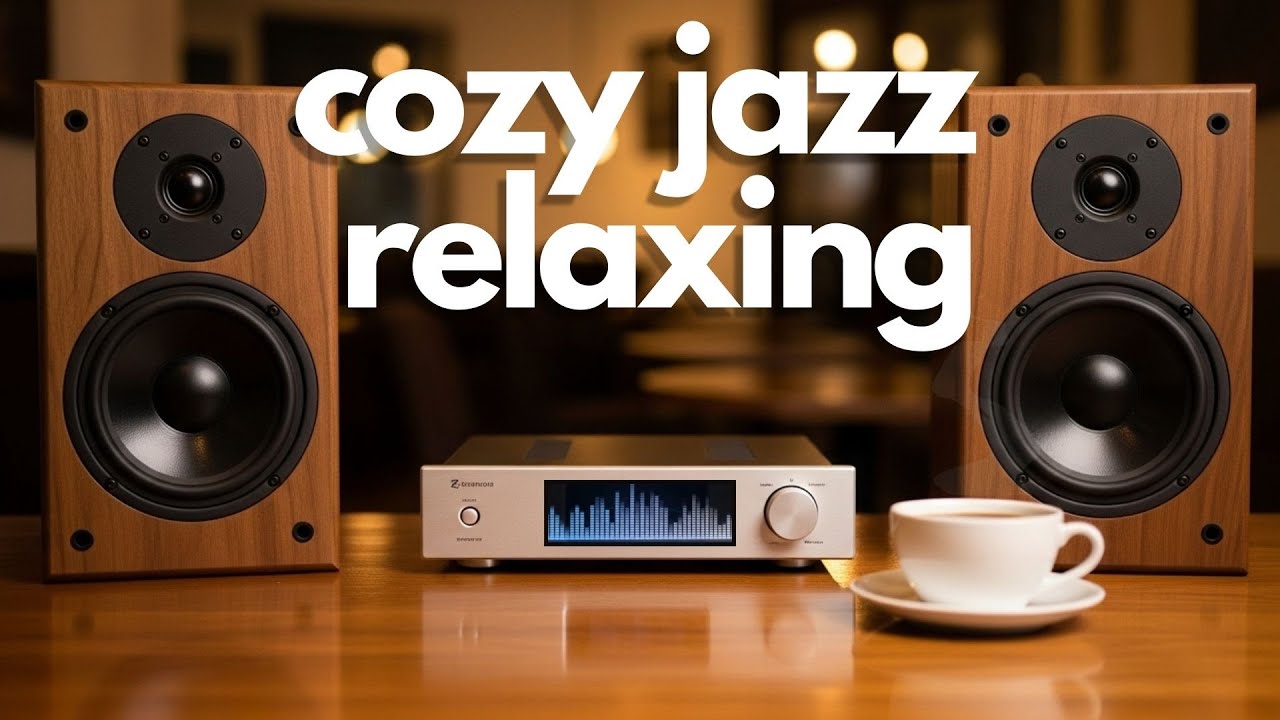 Cozy Jazz Cafe Playlist ☕ Smooth Background Jazz for Relax & Focus