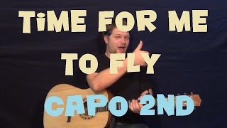 Time For Me To Fly REO Speedwagon Easy Guitar Lesson How to Play Tutorial