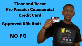 Decor Pro Premier Commercial Card