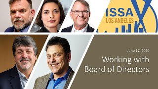 Working with Board of Directors: A Panel Discussion | ISSA-LA