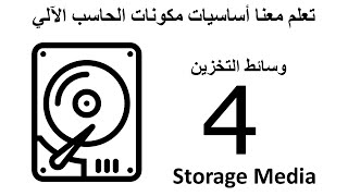 Storage Media - أساسيات تعلم مكونات الحاسب الآلي | وسائط التخزين