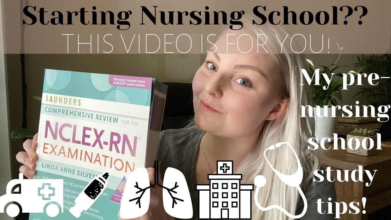 what-to-study-before-starting-nursing-school-youtube