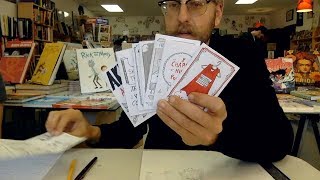 Making my 24 Hour Comics (2017 timelapse)