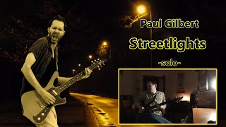 Paul Gilbert - Streetlights - solo [cover]