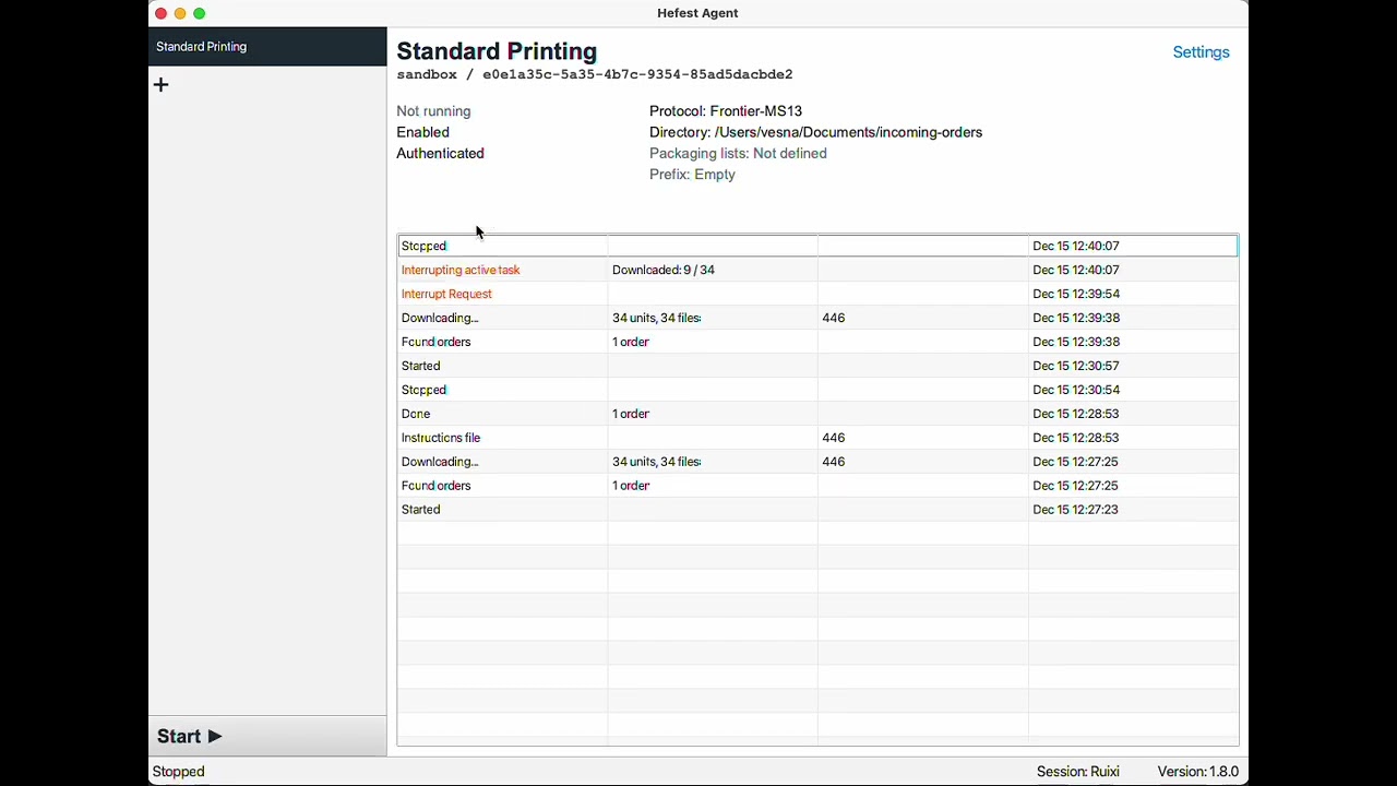 Hefest Agent 1.8 Ver. How to use
