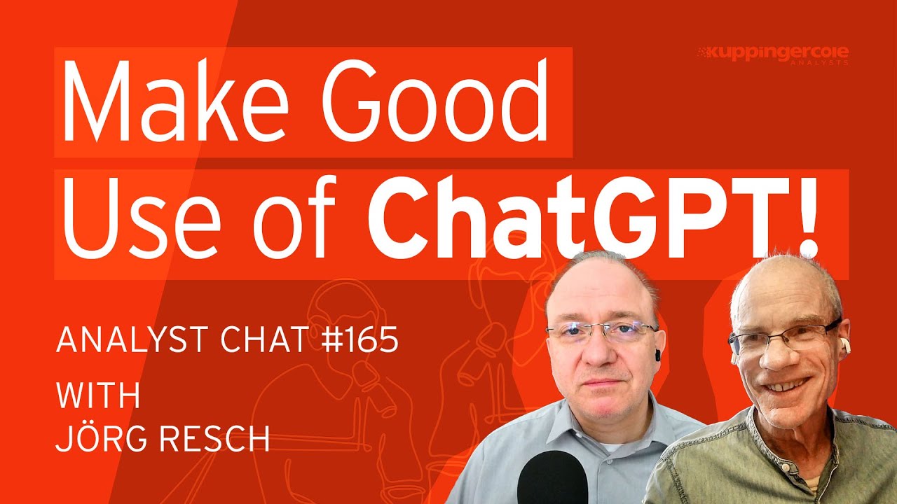 How GPTs Will Change the Way We Work and Live | Analyst Chat 165 - YouTube