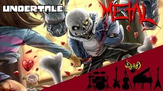 Undertale - Song That Might Play When You Fight Sans 【Intense Symphonic Metal Cover】 Resimi