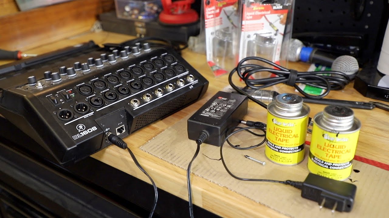 Arreglando Cables de Dj con Liquid Electrical Tape! YouTube