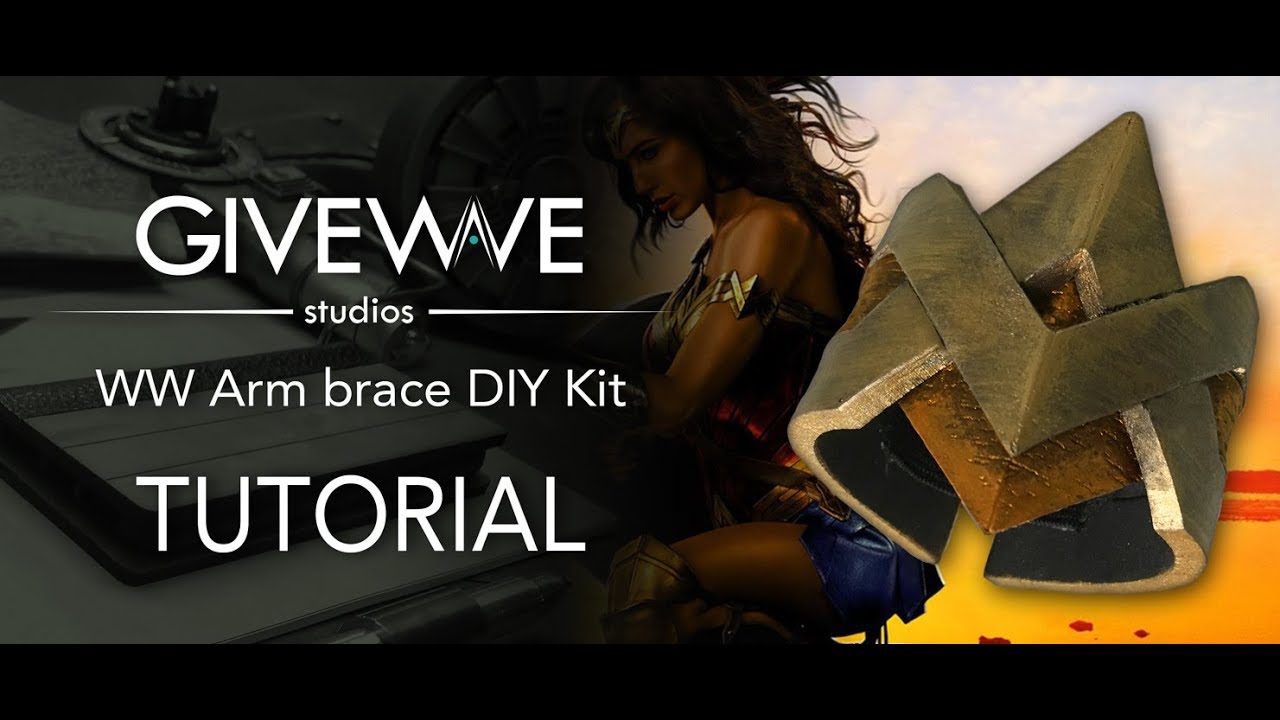 Wonder Woman arm brace DIY kit (TUTORIAL)