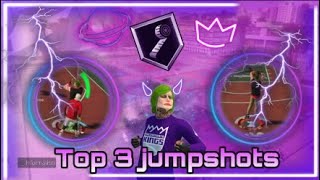 Top 3 Glitchy jumpshots|PUT THESE ON NOW!!!!