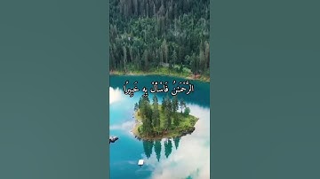 حالات واتس اب القرآنــیــة #سعد_الغامدي  #سورة_الفرقان......🌿💙